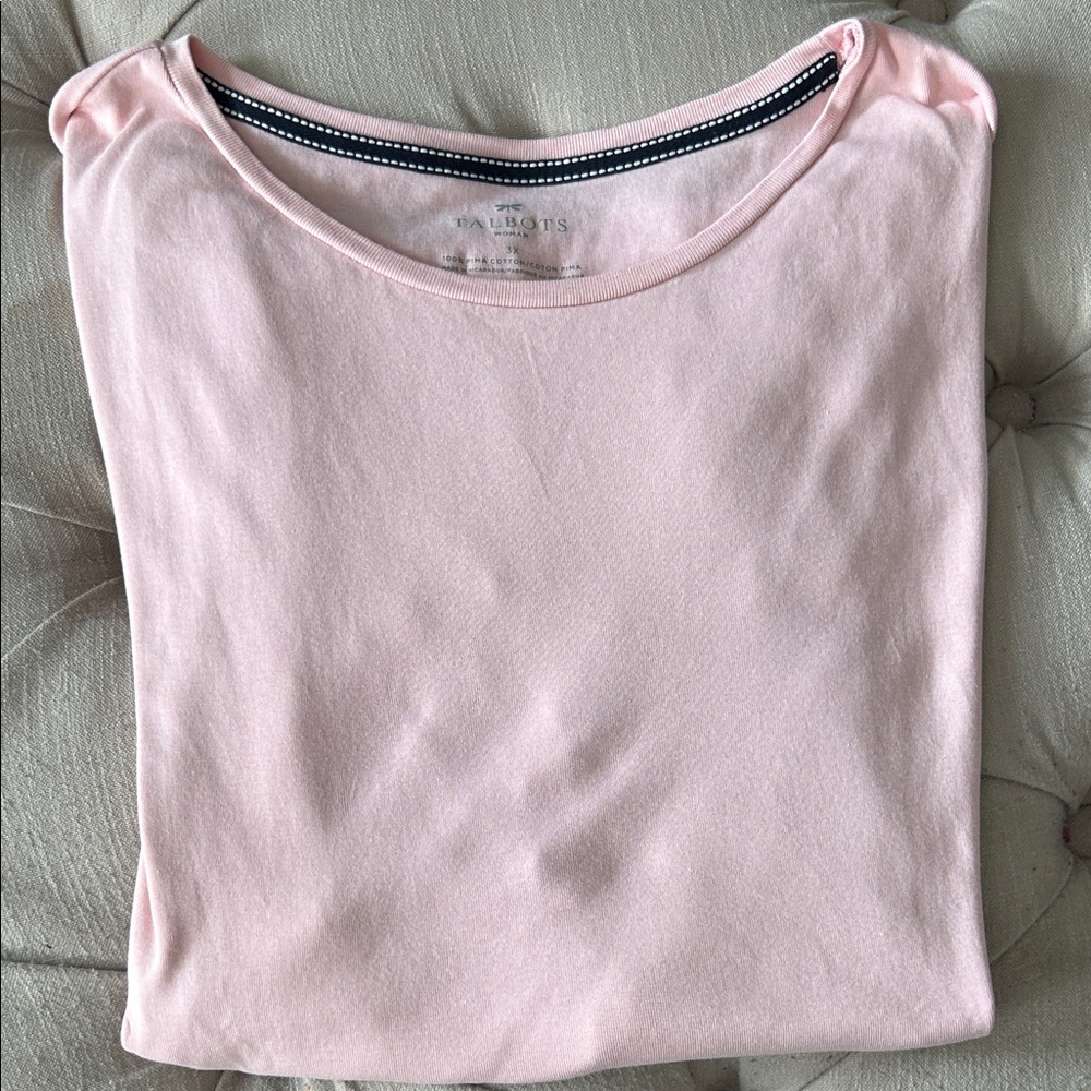 Talbots short sleeve women’s plus size tshirt